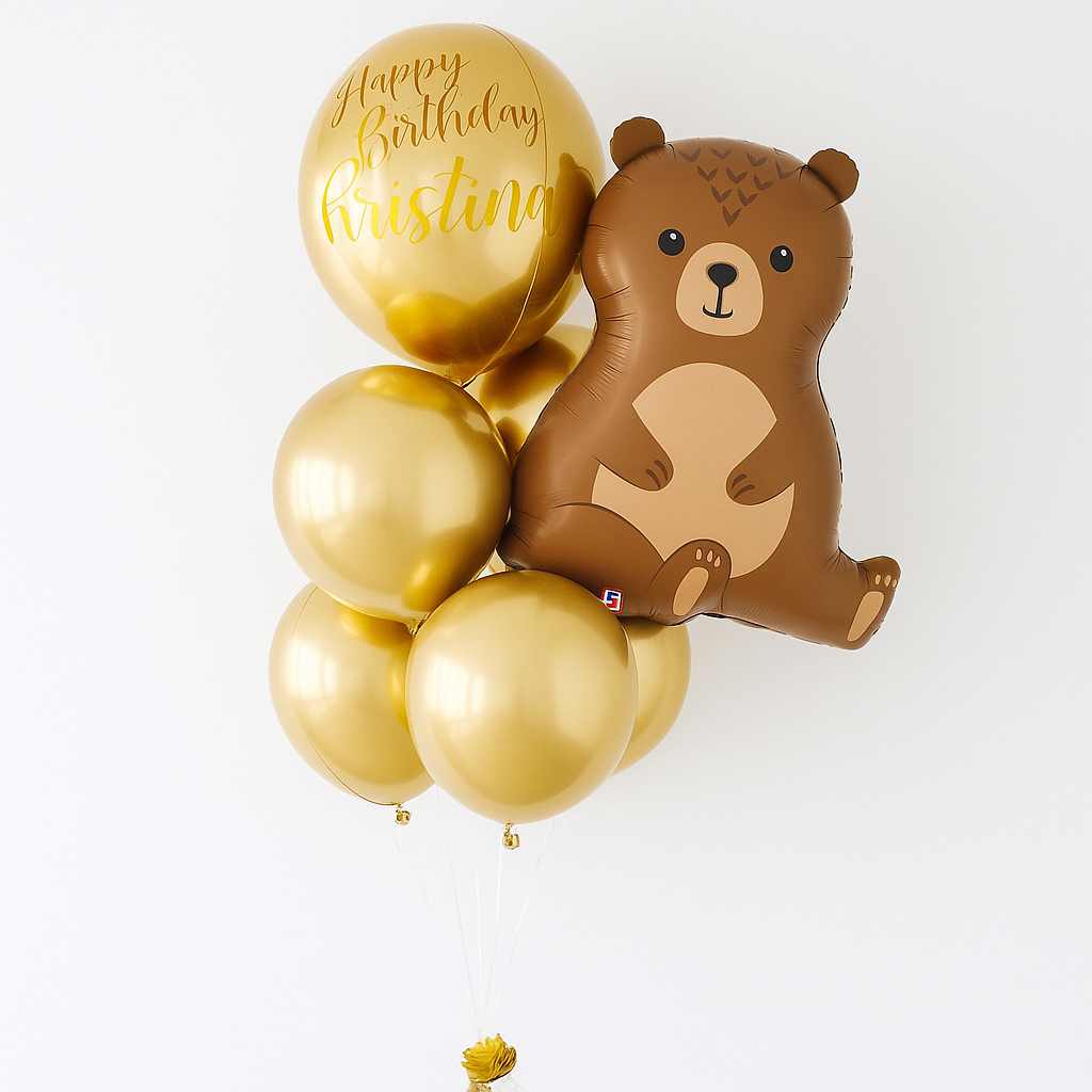 Beary Special - Balloon Bouquet