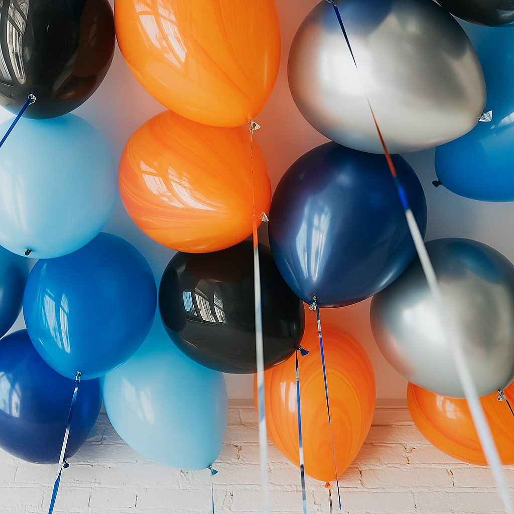 Space Theme - Helium Ceiling Balloons