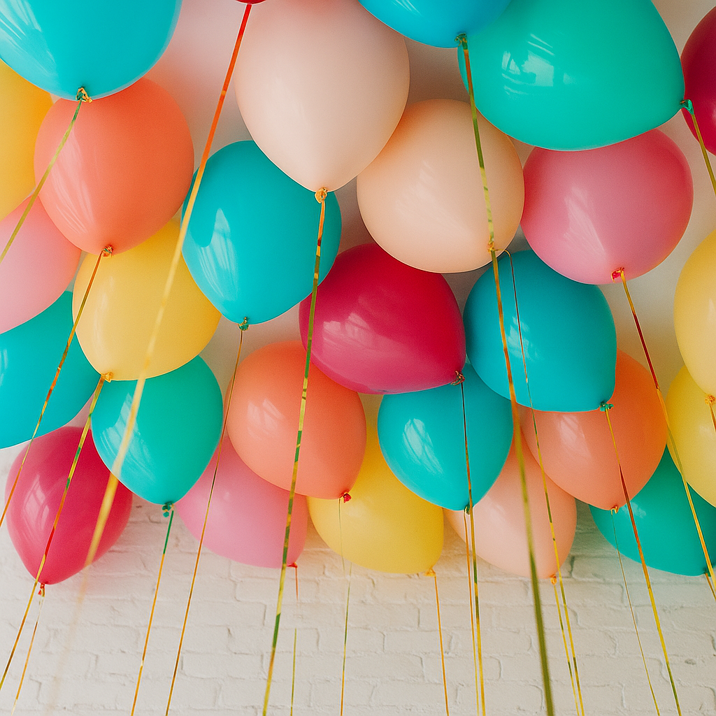 Tropical Theme - Helium Ceiling Balloons