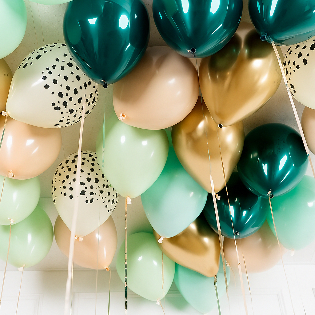 Jungle Theme - Helium Ceiling Balloons