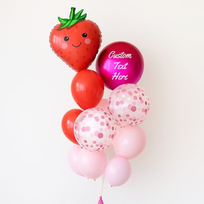 Sweet Strawberry - Balloon Bouquet