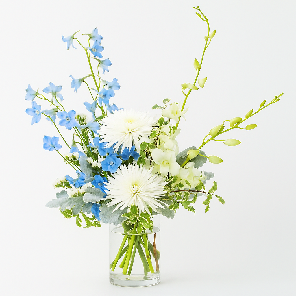 Blue Serenity - Flower Bouquet