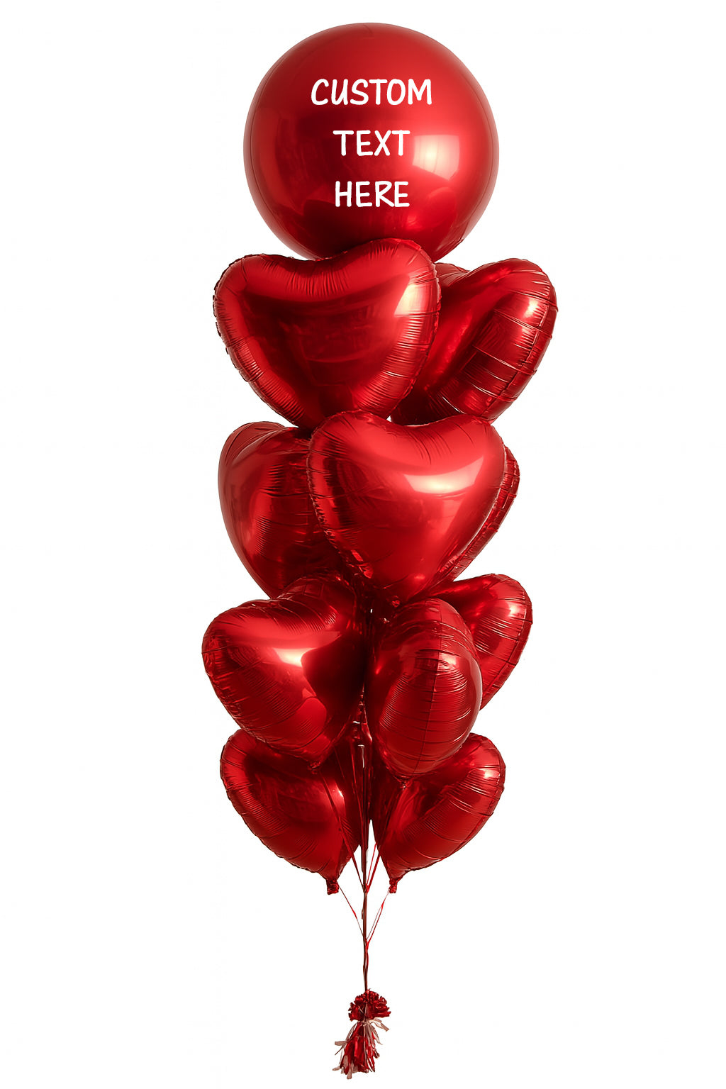 Hearts Of Love - Balloon Bouquet