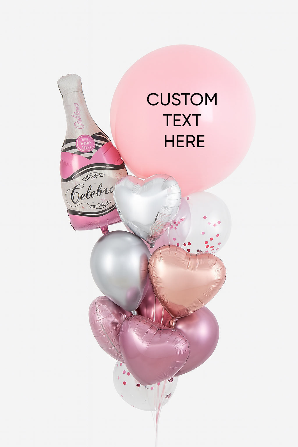 Pink Bubbly - Balloon Bouquet